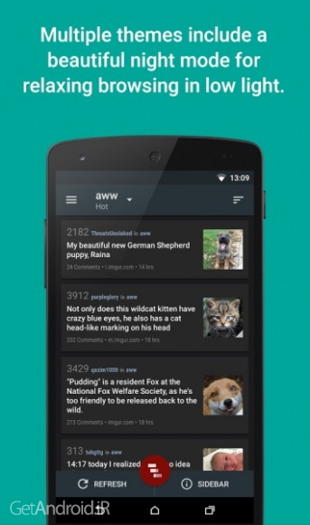 دانلود برنامه Relay for reddit Pro اندروید