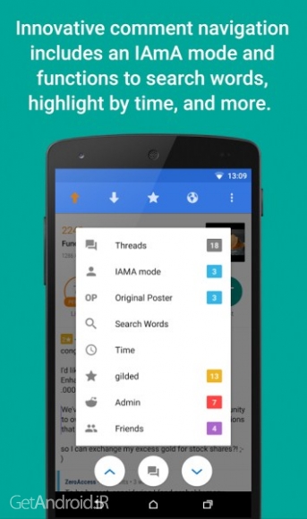 دانلود برنامه Relay for reddit Pro اندروید