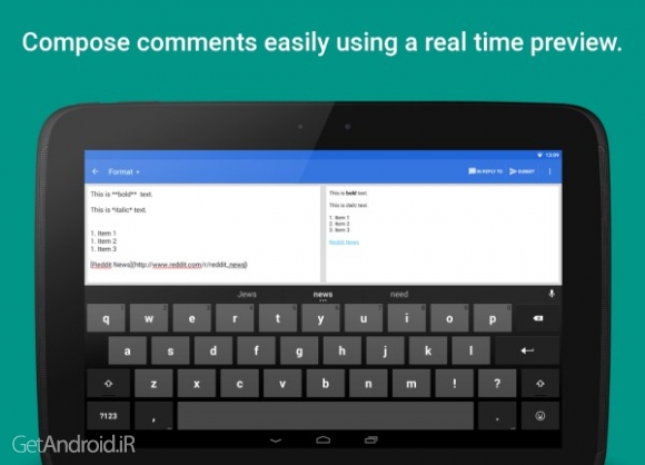 دانلود برنامه Relay for reddit Pro اندروید