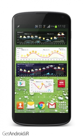 دانلود برنامه Meteogram Pro Weather Forecast اندروید