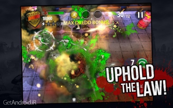 دانلود Judge Dredd vs. Zombies 1.8 بازی قاضی Dredd در مقابل زامبی ها اندروید