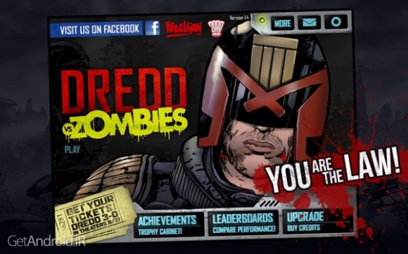 دانلود Judge Dredd vs. Zombies 1.8 بازی قاضی Dredd در مقابل زامبی ها اندروید