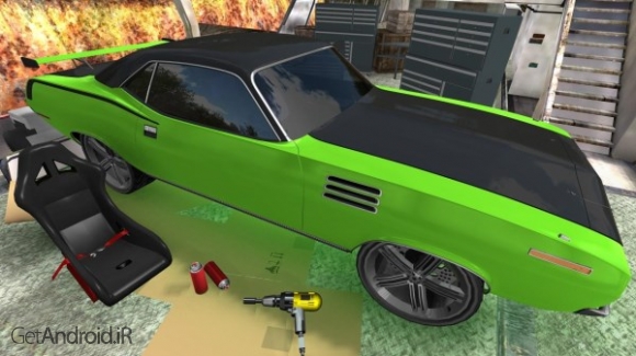 دانلود Fix My Car: Classic Muscle 2 v1.0 بازی تعمیر ماشین من 2 اندروید