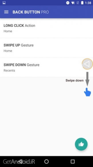 دانلود برنامه Back Button Pro اندروید