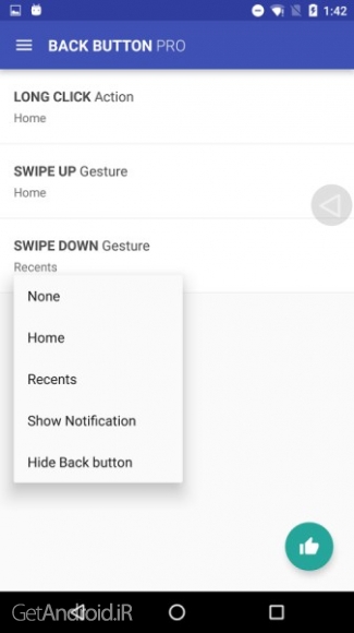 دانلود برنامه Back Button Pro اندروید