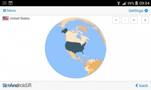 دانلود برنامه World Atlas MxGeo Pro اندروید