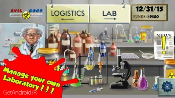 دانلود BioLAB 1.3.3 بازی آزمایشگاه بیولوژی اندروید