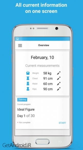 دانلود Fitness: DemiFit for women 5.0 برنامه تناسب اندام و بدنسازی بانوان اندروید