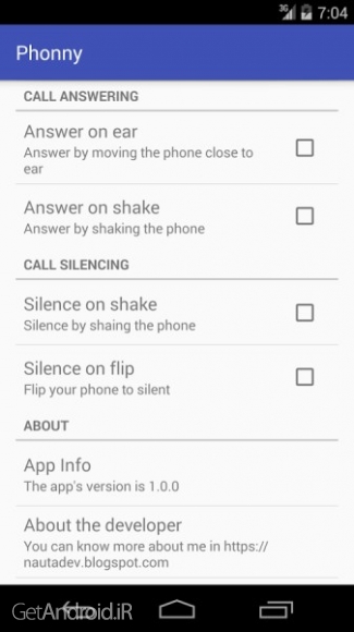 دانلود Auto Answer Pro v1.1.0 برنامه پاسخ خودکار به تماسهای اندروید