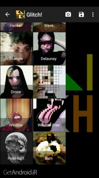 دانلود برنامه Glitch اندروید