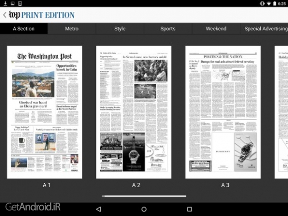 دانلود برنامه The Washington Post Classic اندروید