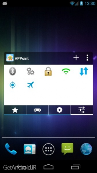 دانلود APPoint 3.2.0 نرم افزار سوئیچ بین برنامه های اندروید