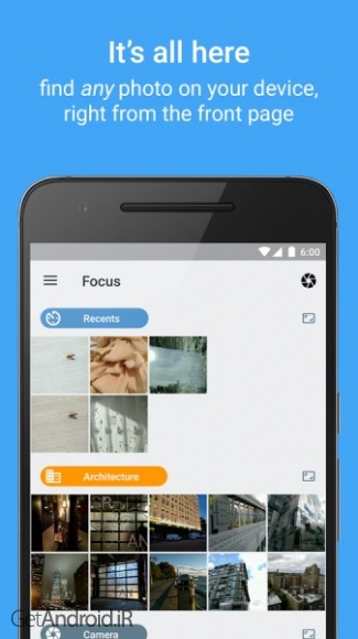 دانلود Focus Premium v1.2.1 build 1603090216 نرم افزار گالری تصاویر هوشمند اندروید