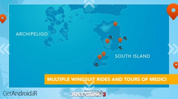 دانلود بازی Just Cause 3 WingSuit Tour اندروید