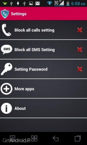 دانلود Block Call and SMS Pro 2.16.1.2091 برنامه مسدود سازی تماسهای دريافتی و اس ام اس های اندروید
