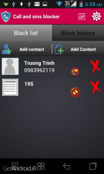 دانلود Block Call and SMS Pro 2.16.1.2091 برنامه مسدود سازی تماسهای دريافتی و اس ام اس های اندروید