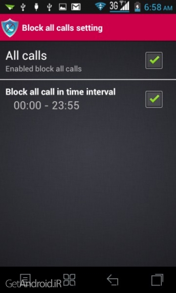 دانلود Block Call and SMS Pro 2.16.1.2091 برنامه مسدود سازی تماسهای دريافتی و اس ام اس های اندروید