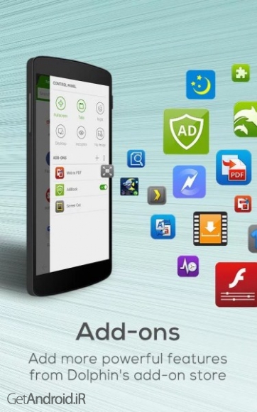 دانلود Dolphin Browser Express v11.5.08 مرورگر دلفین بروزر اکسپرس اندروید