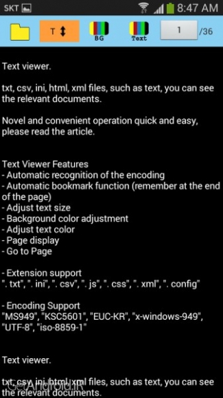 دانلود Text viewer PRO 1.1.5 برنامه مشاهده فایل های متنی اندروید