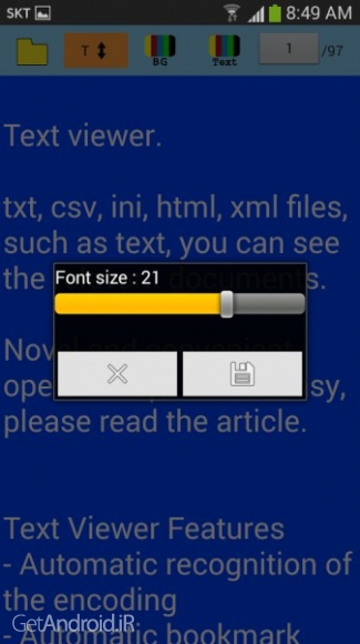 دانلود Text viewer PRO 1.1.5 برنامه مشاهده فایل های متنی اندروید