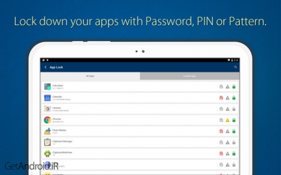 دانلود Folder Lock Advanced Pro 1.1.1 برنامه قفل گالری و برنامه های اندروید