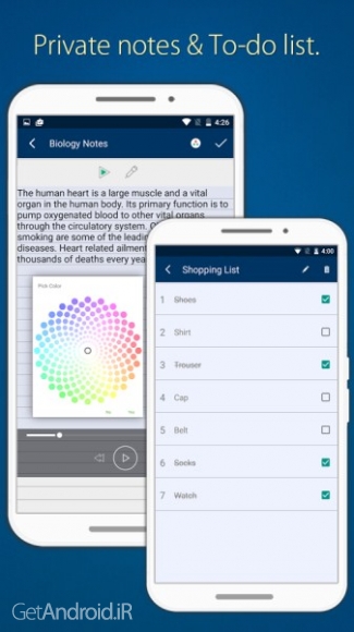 دانلود Folder Lock Advanced Pro 1.1.1 برنامه قفل گالری و برنامه های اندروید