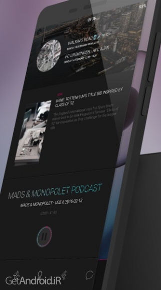 دانلود Colddd for KLWP 9.0 نمایش برنامه های کاربردی در ساید بار اندروید