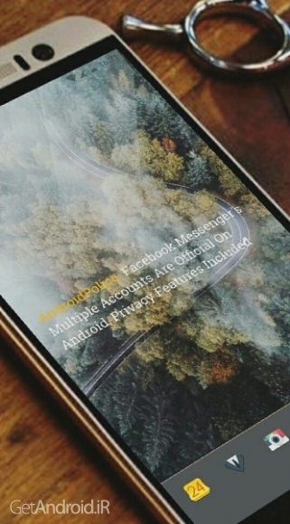 دانلود Colddd for KLWP 9.0 نمایش برنامه های کاربردی در ساید بار اندروید