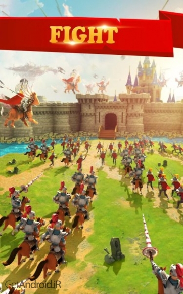 دانلود Royal Empire: Realm of War 1.7.3 بازی امپراطوری سلطنتی اندروید