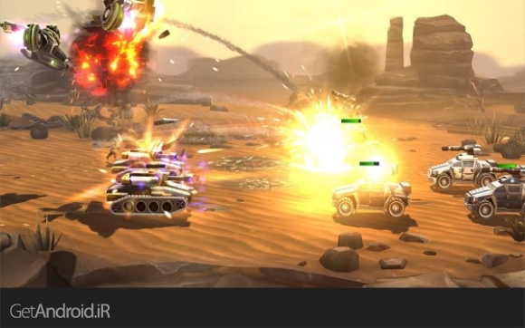 دانلود بازی League of War Mercenaries اندروید