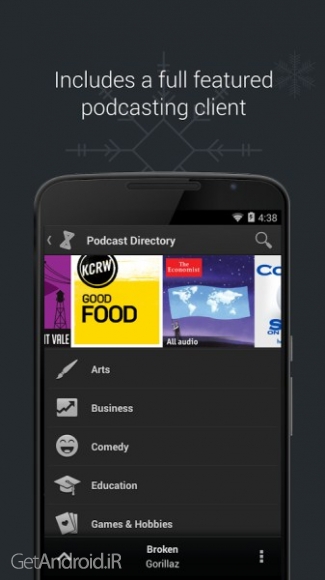 دانلود برنامه doubleTwist Music Player اندروید