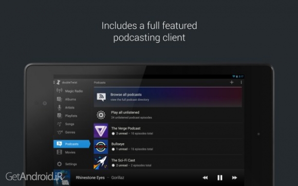 دانلود برنامه doubleTwist Music Player اندروید