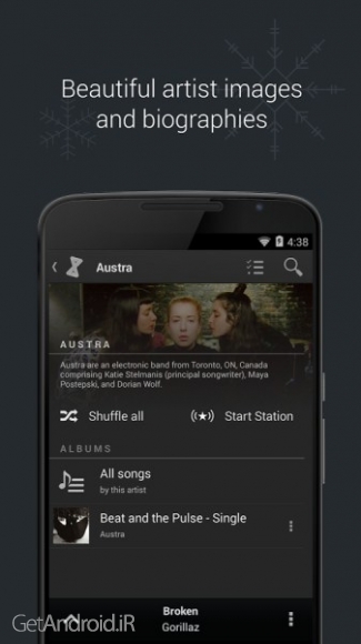 دانلود برنامه doubleTwist Music Player اندروید