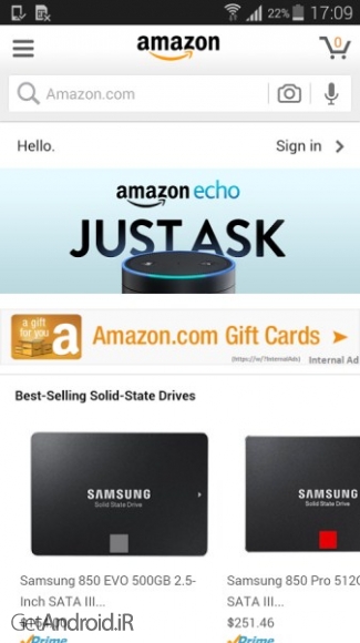 دانلود برنامه Amazon Shopping اندروید