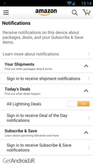 دانلود برنامه Amazon Shopping اندروید