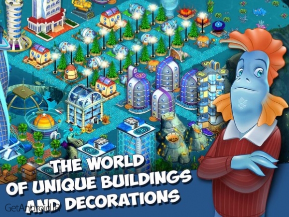 دانلود Aquapolis – Build a megapolis 1.24.38 بازی شهر آبی اندروید