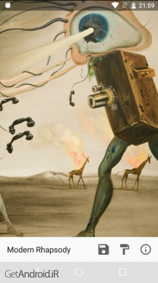 دانلود FineArtWall 2.2.1 قرار دادن آثار هنری برتر جهان به جای والپیپر گوشی اندروید
