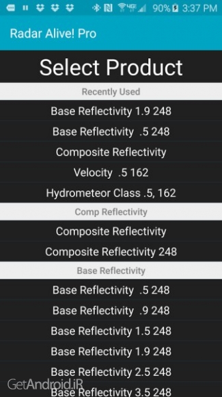دانلود Radar Alive! Pro Weather Radar 4.0.20 نمایش زنده آب و هوا اندروید
