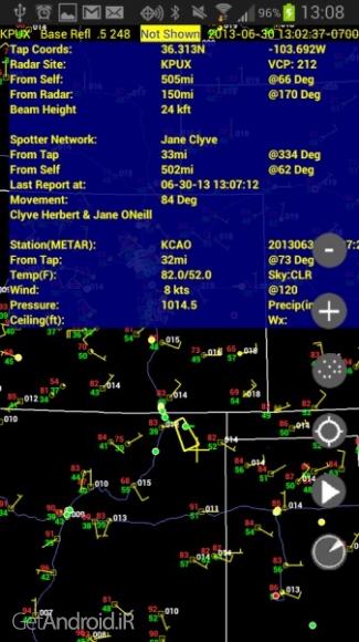 دانلود Radar Alive! Pro Weather Radar 4.0.20 نمایش زنده آب و هوا اندروید