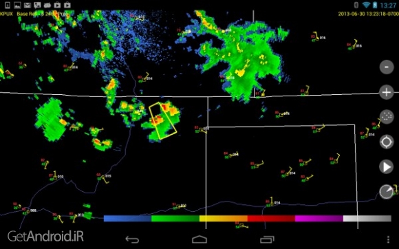 دانلود Radar Alive! Pro Weather Radar 4.0.20 نمایش زنده آب و هوا اندروید
