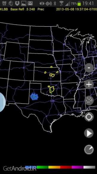 دانلود Radar Alive! Pro Weather Radar 4.0.20 نمایش زنده آب و هوا اندروید