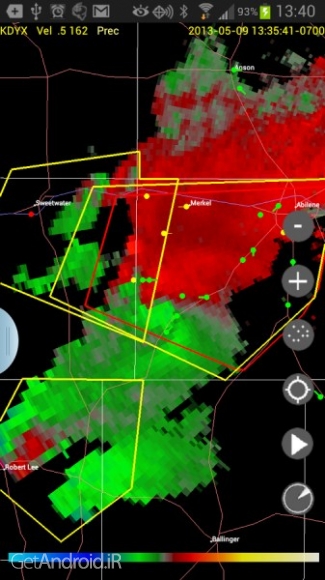 دانلود Radar Alive! Pro Weather Radar 4.0.20 نمایش زنده آب و هوا اندروید