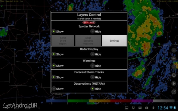 دانلود Radar Alive! Pro Weather Radar 4.0.20 نمایش زنده آب و هوا اندروید