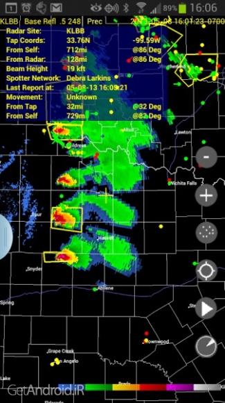دانلود Radar Alive! Pro Weather Radar 4.0.20 نمایش زنده آب و هوا اندروید