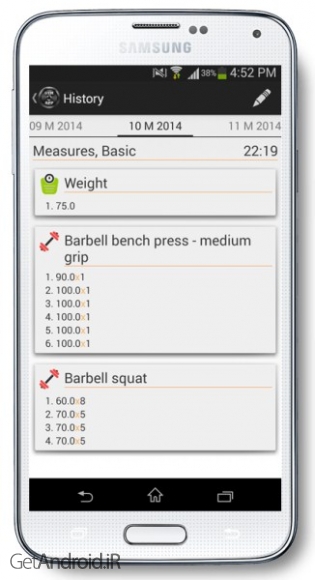 دانلود Fitness trainer GymApp Pro 2.11.10 برنامه مربی تناسب اندام اندروید