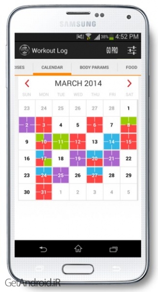 دانلود Fitness trainer GymApp Pro 2.11.10 برنامه مربی تناسب اندام اندروید