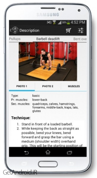 دانلود Fitness trainer GymApp Pro 2.11.10 برنامه مربی تناسب اندام اندروید