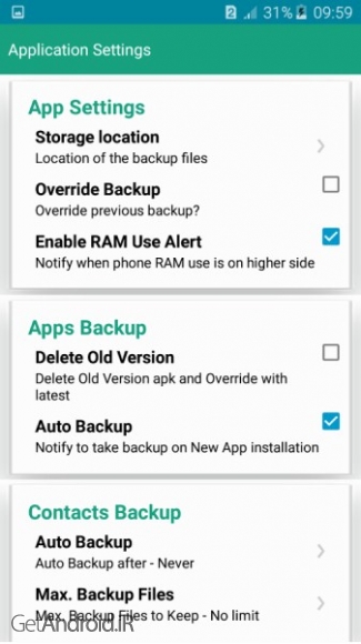 دانلود Super Backup PRO (All-In-One) 1.8 نرم افزار پشتیبان گیری از اطلاعات گوشی اندروید