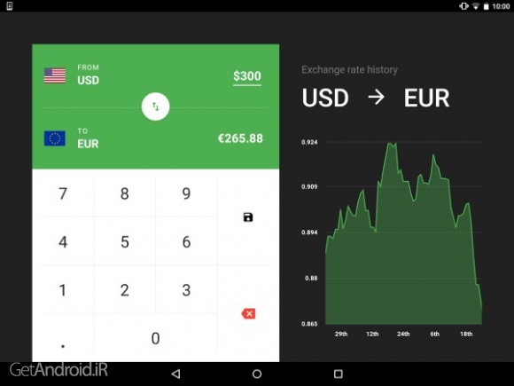 دانلود Flip - Currency Converter Premium 1.7.1 برنامه تبدیل واحد پول و نرخ ارز اندروید