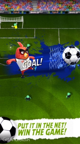 دانلود Angry Birds Football 0.4.14 بازی فوتبال پرندگان خشمگین اندروید + نسخه مود